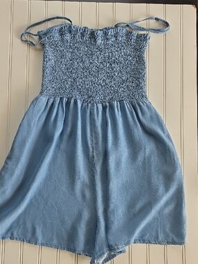 Sadie & Sage Smocked Romper
